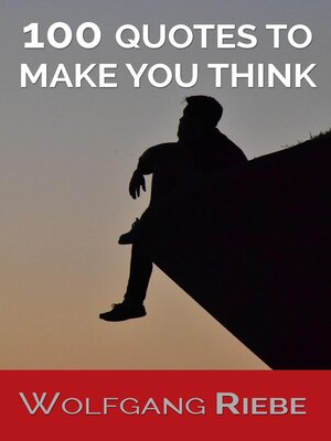 cover image of 100 Quotations to Make You Think!